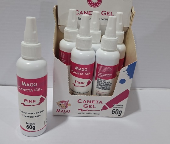 CANETA GEL PINK 60GR UND